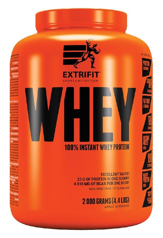 Extrifit 100% Instant Whey Protein - Extrifit 2000 g Banán