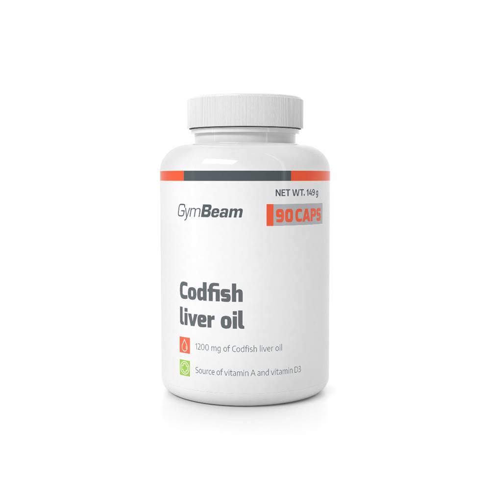 GymBeam Codfish liver oil 9...