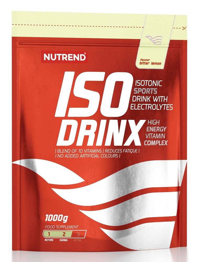 Nutrend Iso Drinx - Nutrend 1000 g Bitter Lemon