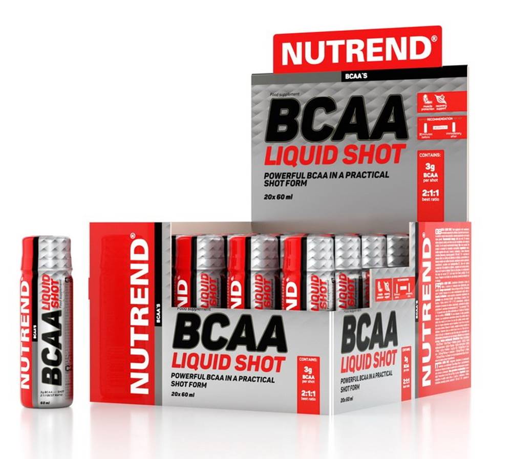 Nutrend BCAA Liquid Shot - Nutrend 20 x 60 ml.