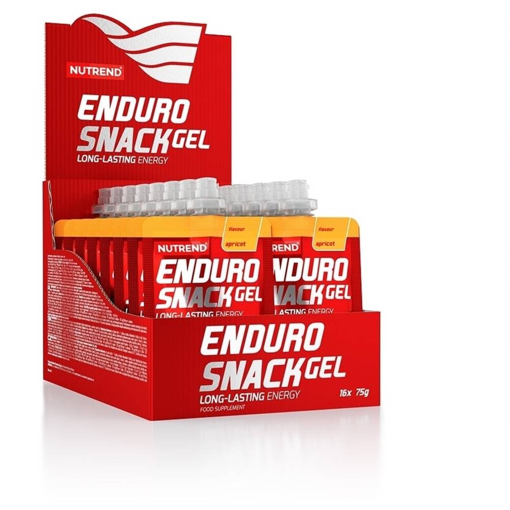Nutrend EnduroSnack Gel sáčok - Nutrend 16 x 75 g Apricot