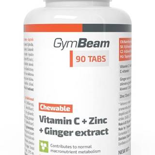 Vitamin C + Zinc + Ginger Extract - GymBeam 90 tbl.