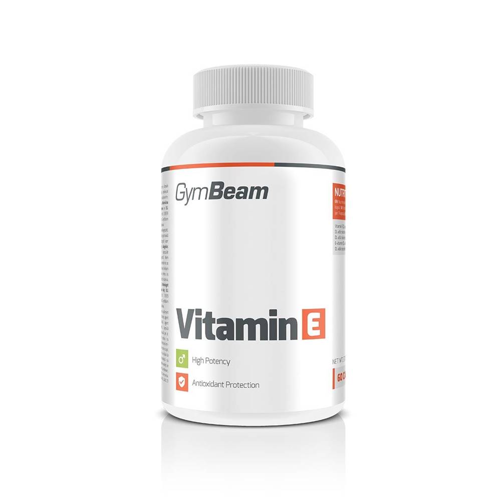 GymBeam GymBeam Vitamín E (tokoferol) 60 kaps.