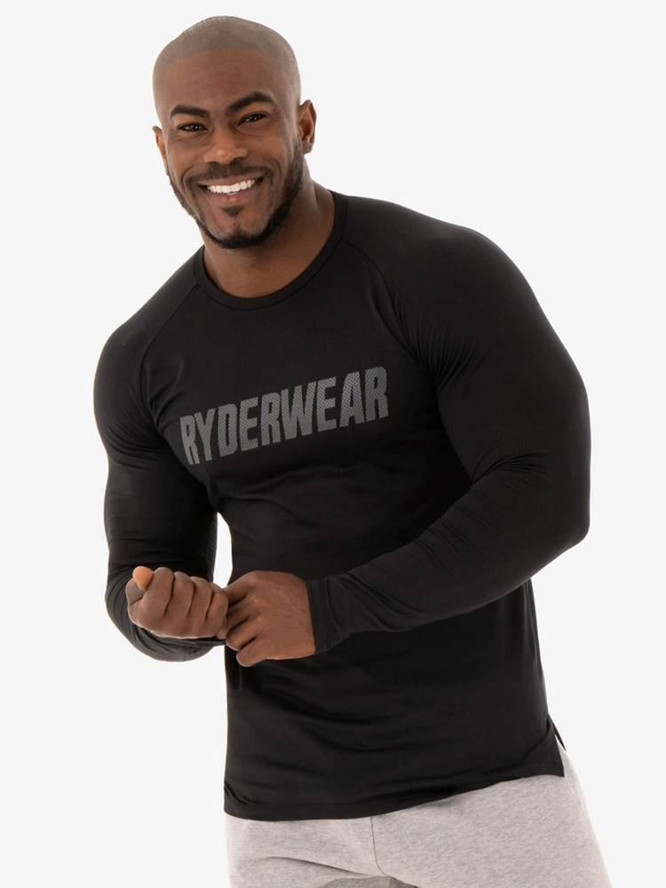 Ryderwear Ryderwear Tričko Long Sleeve T-shirt Flex Black  S