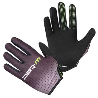 Motokrosové rukavice W-TEC Montmelo čierno-zelená - S