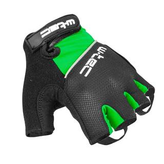 Cyklo rukavice W-TEC Bravoj zeleno-čierna - S