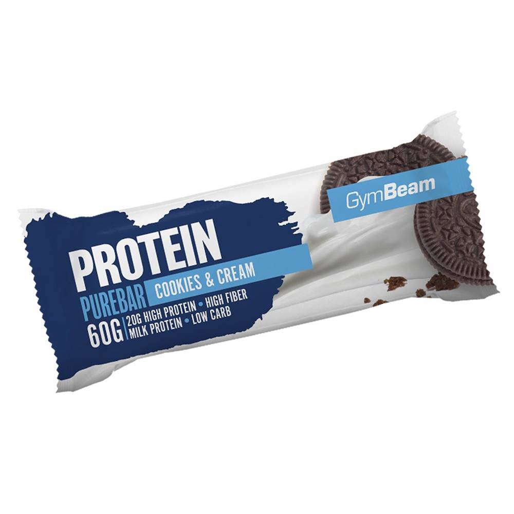 GymBeam GymBeam Protein PureBar 60 g dvojnásobné kúsky čokolády