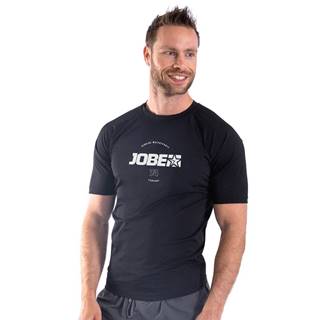Pánske tričko pre vodné športy Jobe Rashguard s krátkym rukávom Black - S