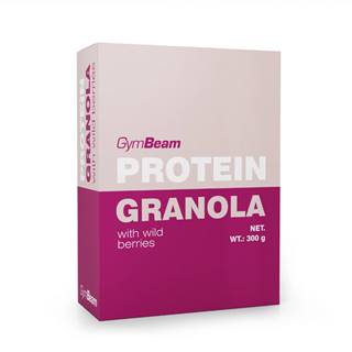 GymBeam Proteínová granola s lesným ovocím 300 g