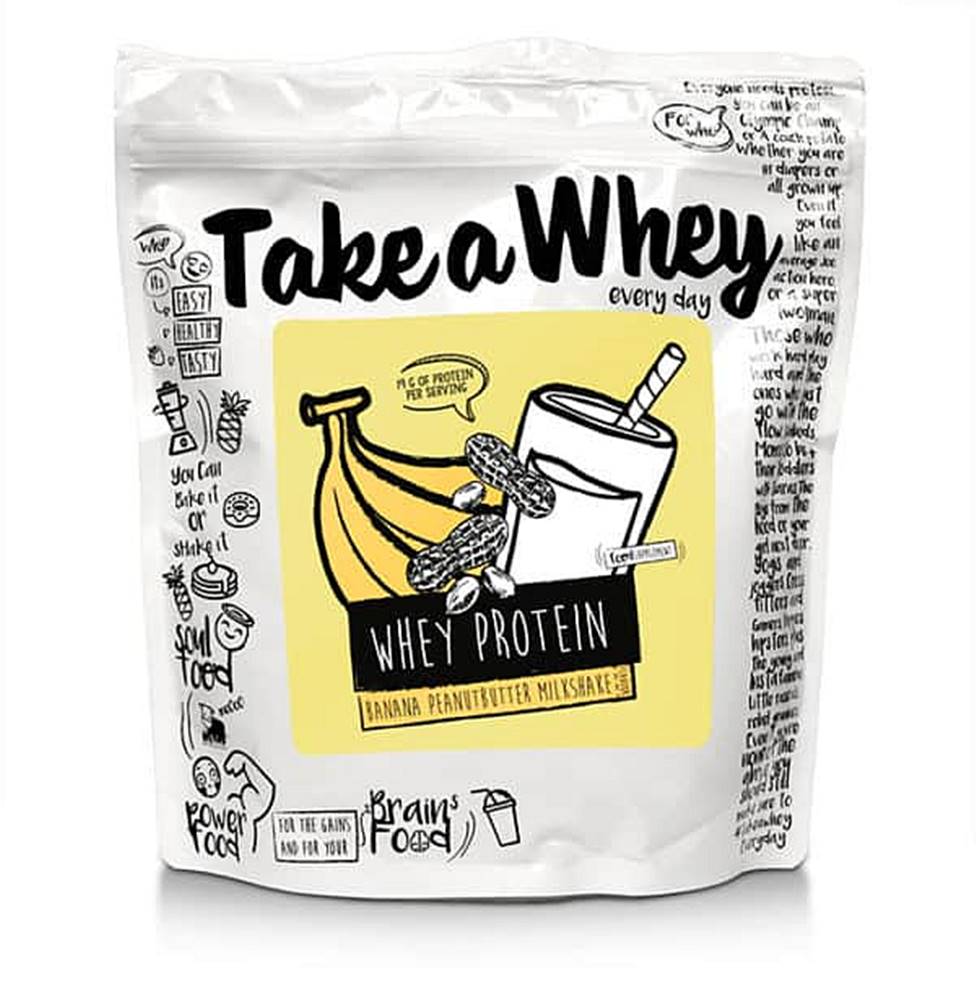 Take-a-Whey Take-a-Whey Whey Protein 907 g banana peanutbutter milkshake