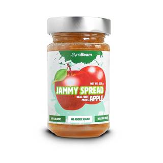 GymBeam Džem Jammy Spread 220 g apple