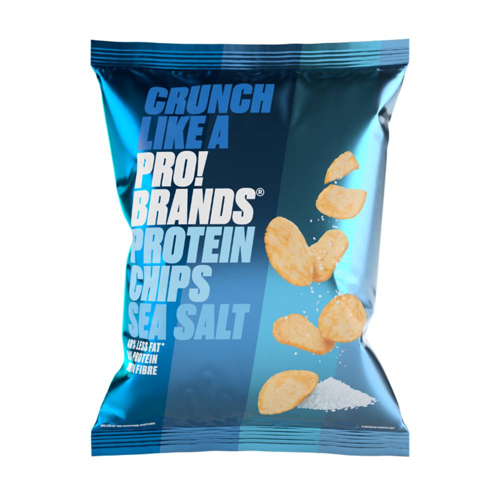 PRO!BRANDS ProteinPro Potato Chips 50 g soľ