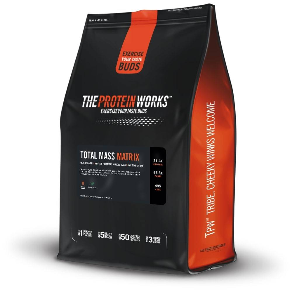 The Protein Works TPW Total Mass Matrix 2000 g chocolate silk