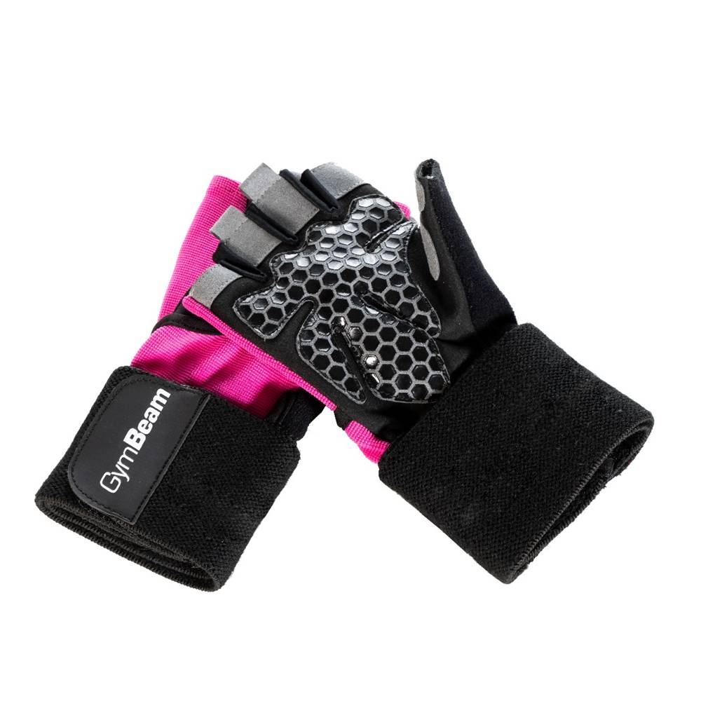 GymBeam GymBeam Dámske fitness rukavice Guard Pink  XS