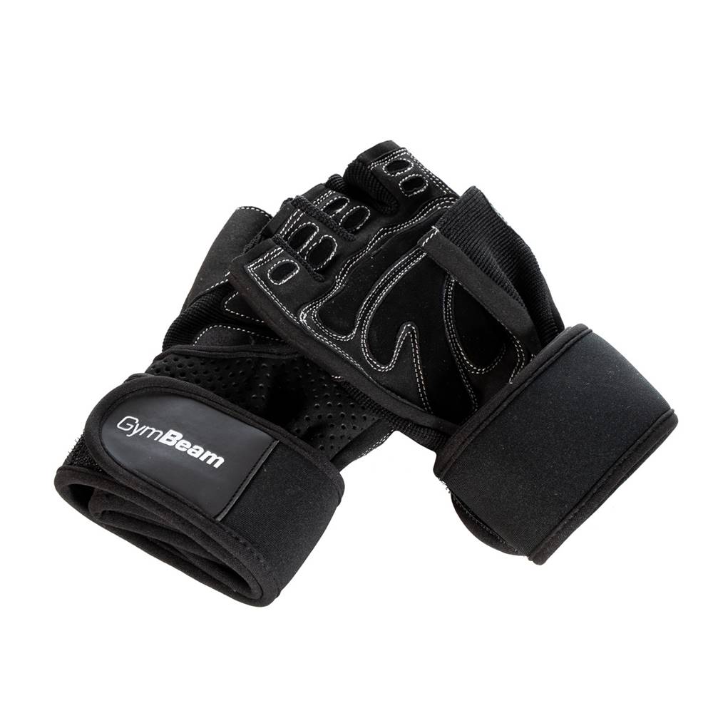 GymBeam GymBeam Fitness rukavice Wrap Black  S