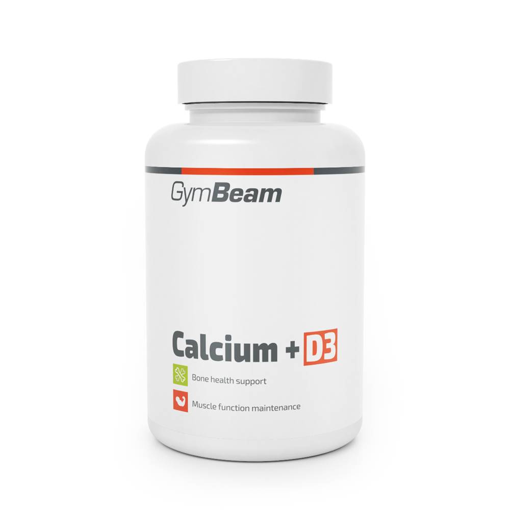 GymBeam GymBeam Vápnik + vitamín D3 120 kaps.