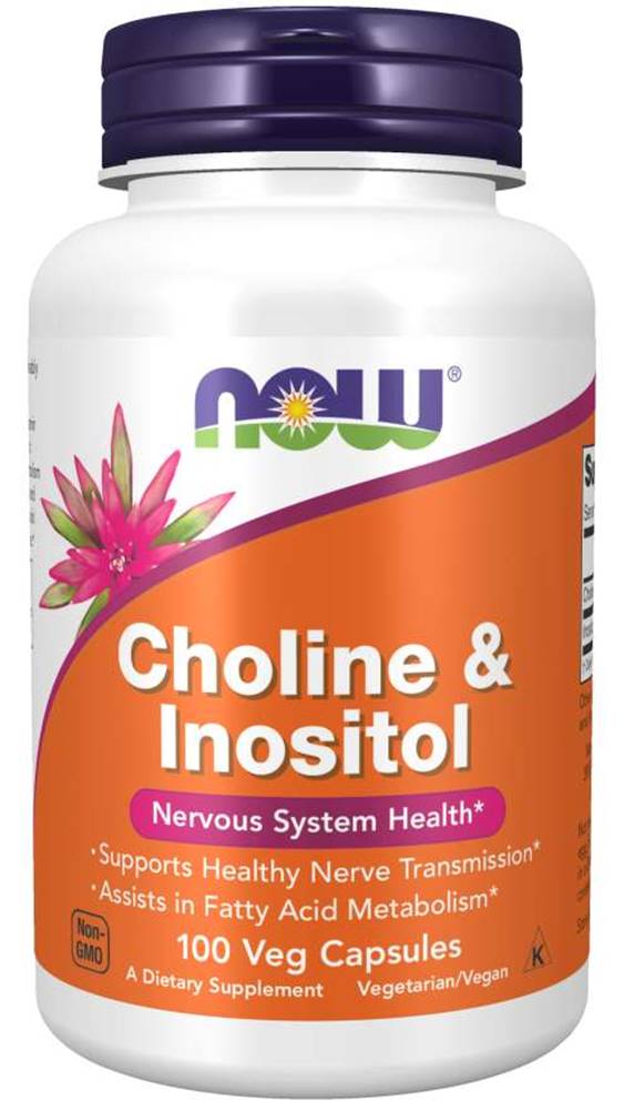 NOW Foods Now Cholin & Inositol 500 mg 100 kapsúl