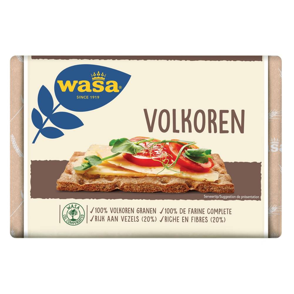 Wasa Wasa Celozrnné ražné chlebíčky Volkoren 260 g