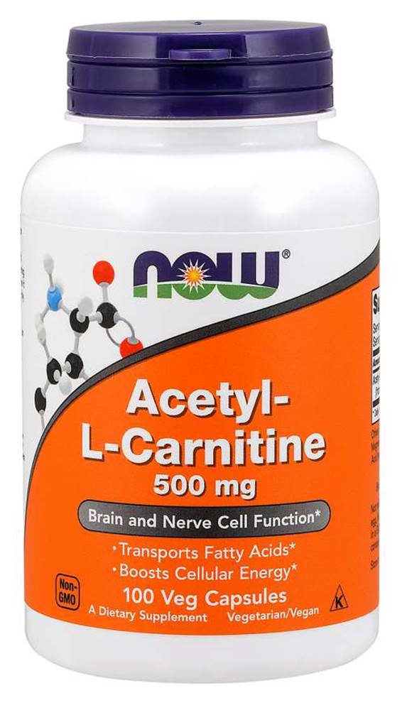 NOW Foods NOW Foods Acetyl-L-Carnitine 500 mg 100 kaps.