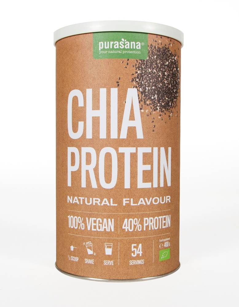 Purasana Purasana Chia Protein BIO 400 g čokoláda