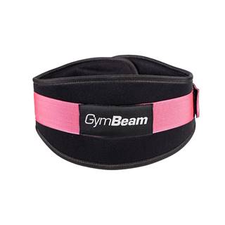 GymBeam Fitness neoprenový opasok LIFT Black & Pink  XS