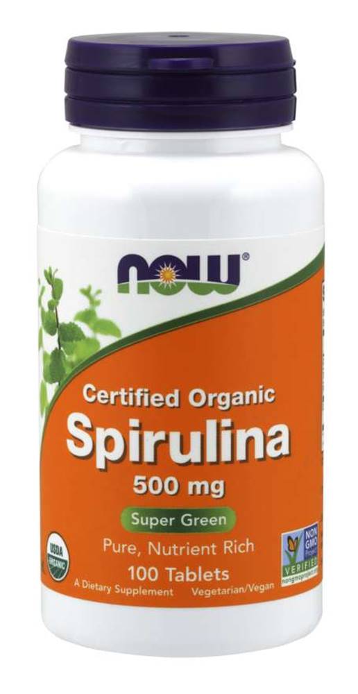 NOW Foods NOW Foods Spirulina 500 mg 100 tab.
