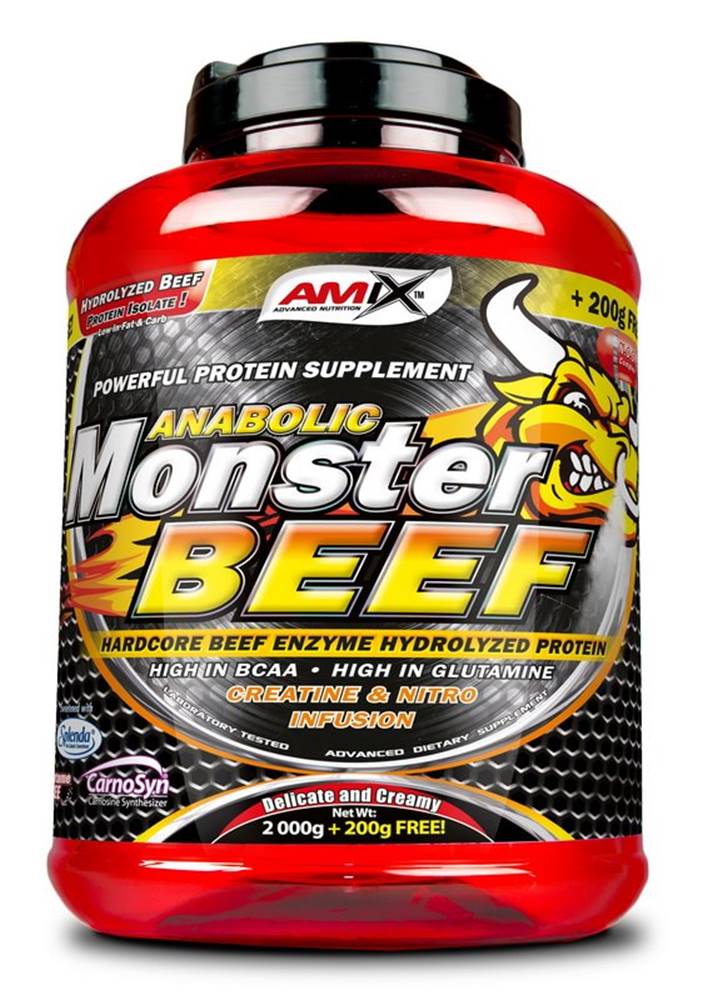 Amix Anabolic Monster Beef - Amix 1000 g Jahoda-banán
