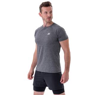 Pánske tričko Nebbia Lightweight Sporty “Grey” 325 Dark Grey - M