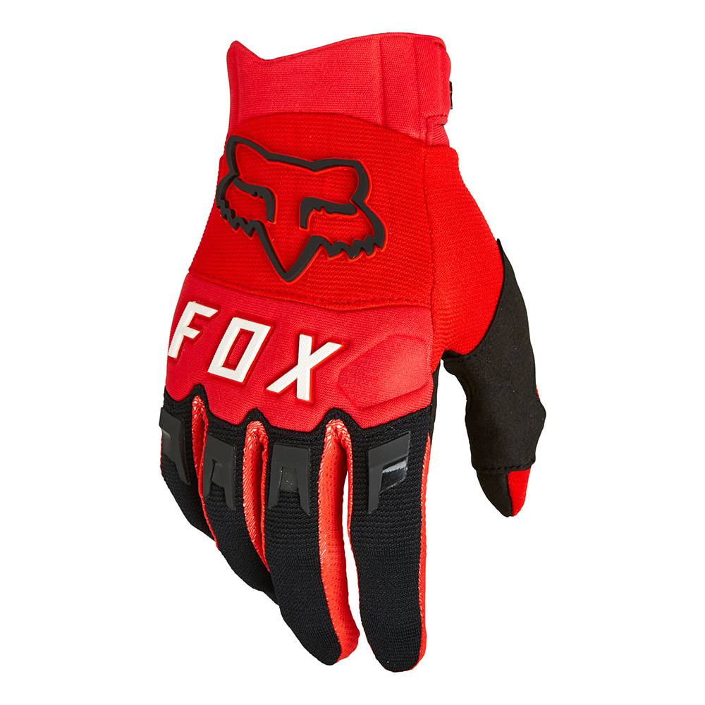 FOX Motokrosové rukavice FOX Dirtpaw Ce Fluo Red MX22 fluo červená - M