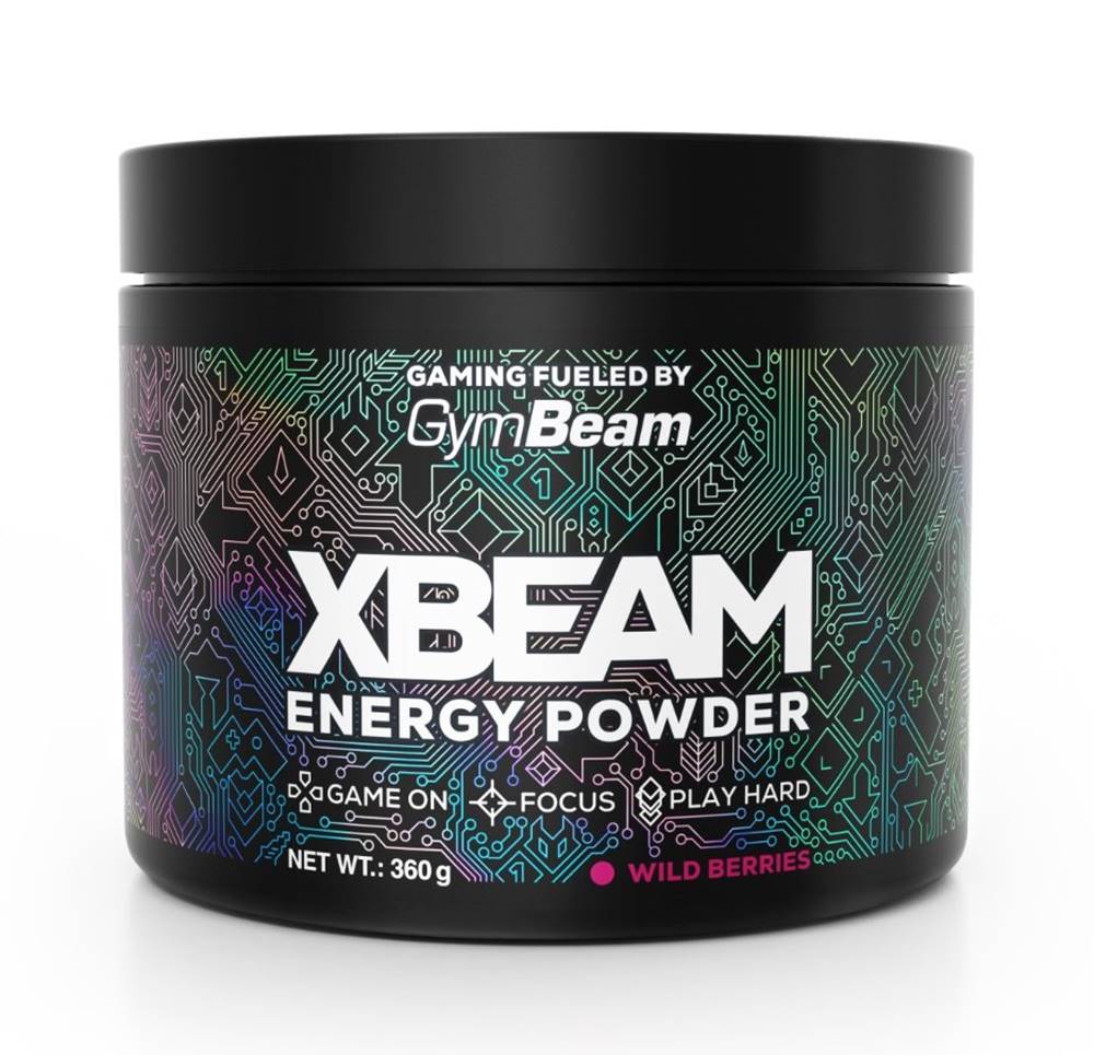 GymBeam XBEAM Energy Powder - GymBeam 360 g Green Apple