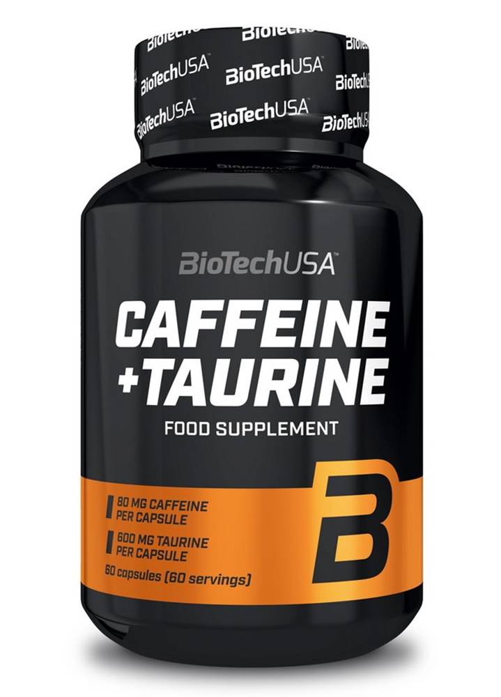 Biotech USA Caffeine + Taurine - Biotech USA 60 kaps.