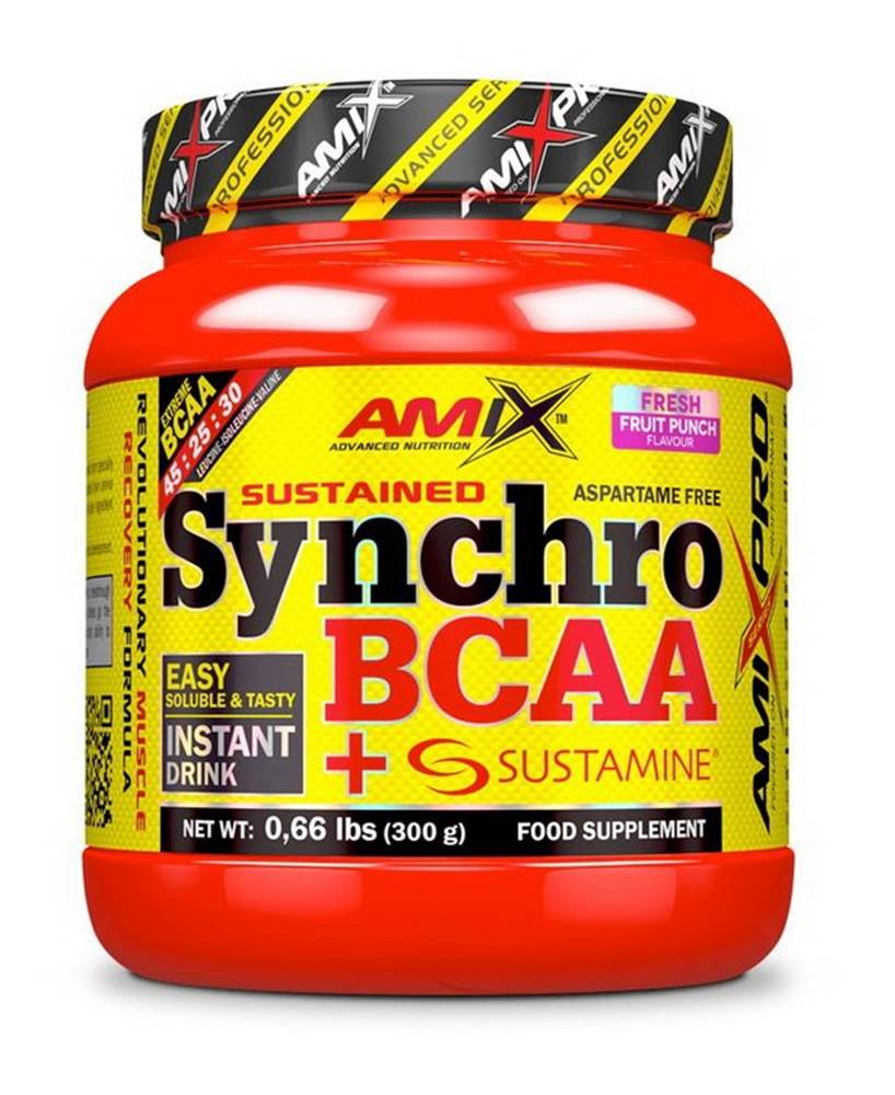 Amix Synchro BCAA + Sustamine - Amix 300 g Fresh Fruit Punch