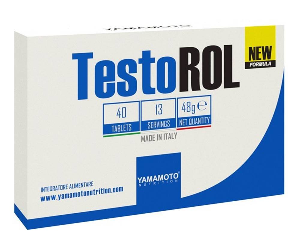 Yamamoto TestoROL (stimuluje produkciu testosterónu) - Yamamoto 40 tbl.