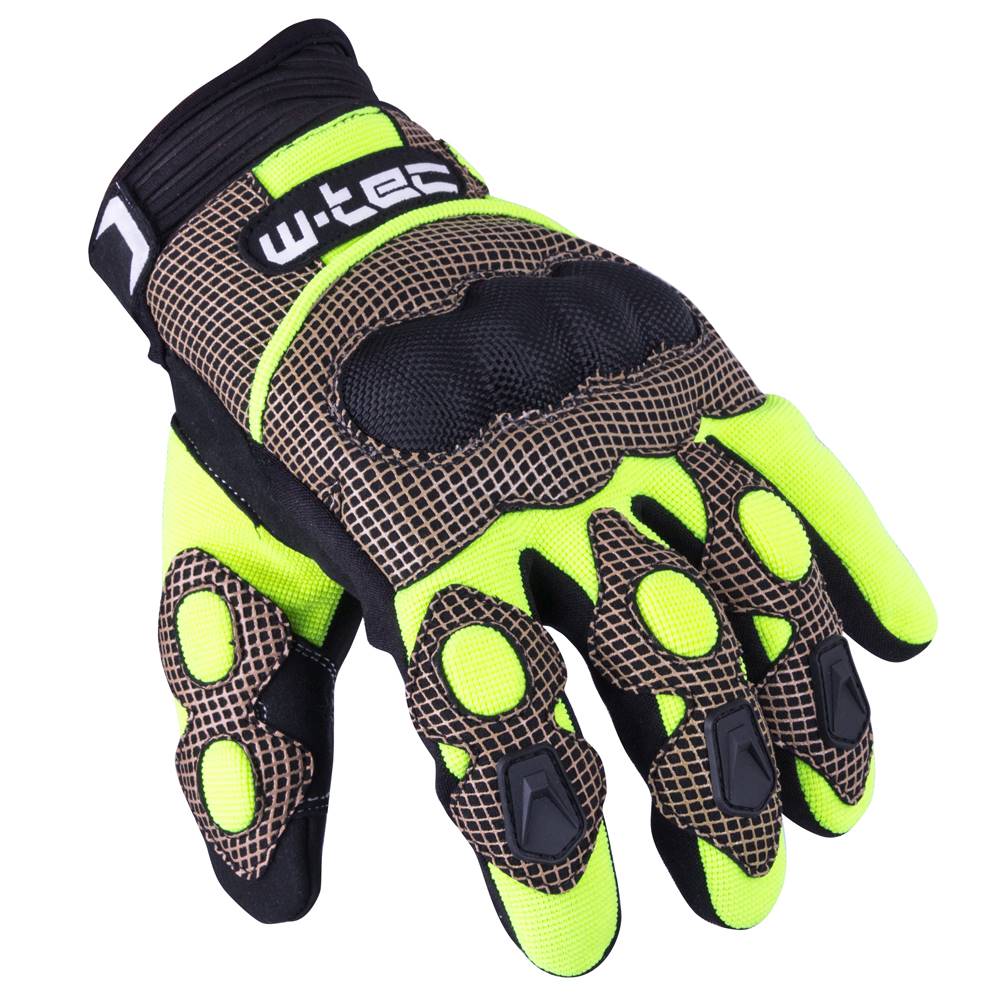 W-Tec Motokrosové rukavice W-TEC Derex čierno-žltá - S
