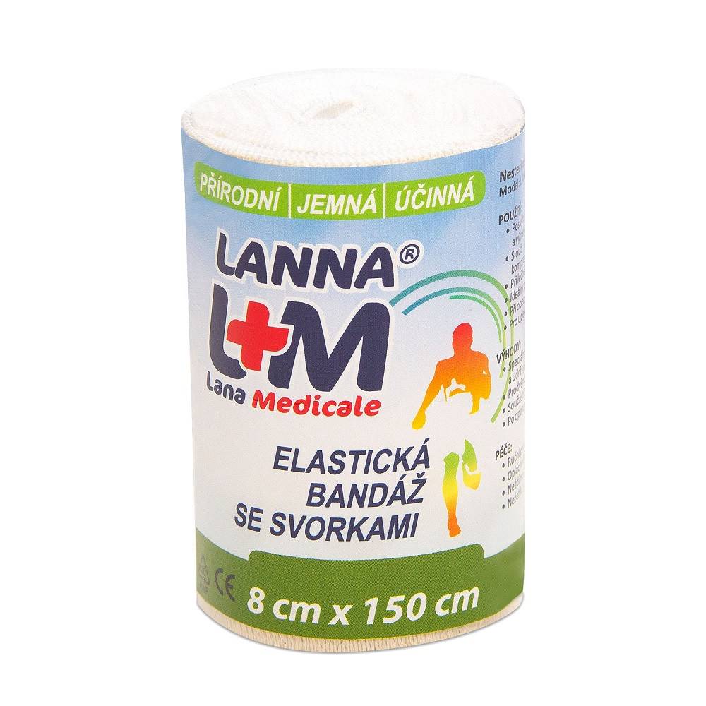 Lana Medicale Elastická bandáž Lana Medicale 8x150 cm