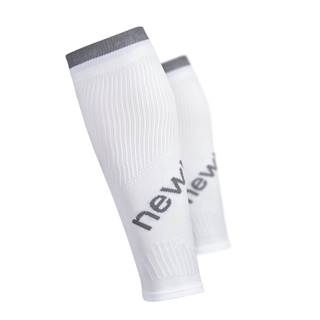 Kompresné návleky na nohy Newline Calfs Sleeve biela - S