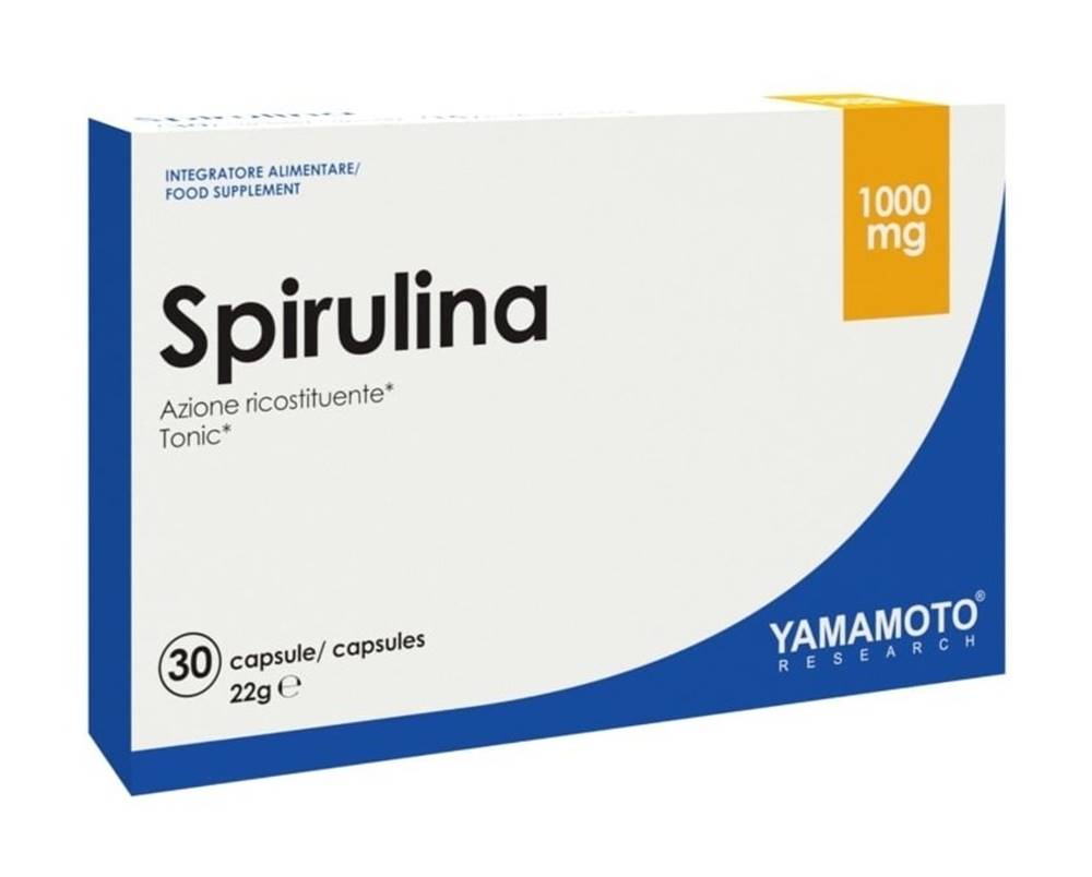 Yamamoto Spirulina (superpotravina: zdroj rastlinných bielkovín) - Yamamoto 30 kaps.