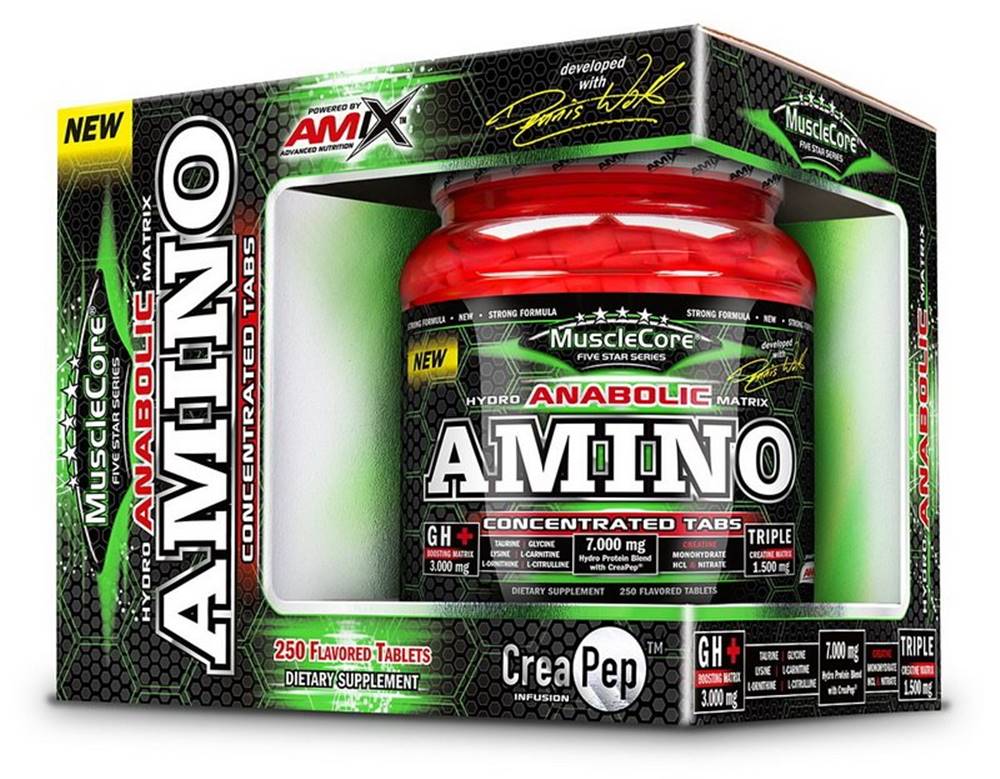 Amix Anabolic Amino + CreaPEP - Amix 250 tbl.