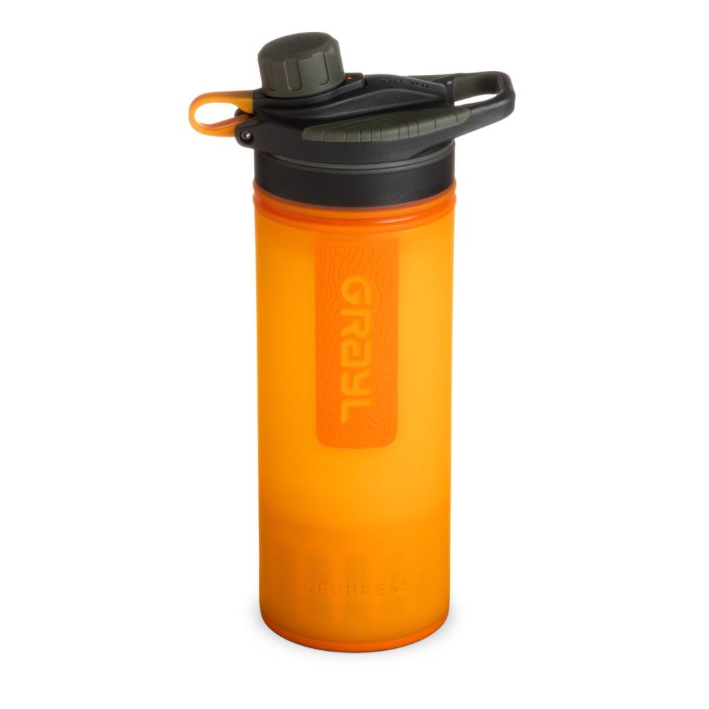Grayl Filtračná fľaša Grayl Geopress Purifier Visibility Orange
